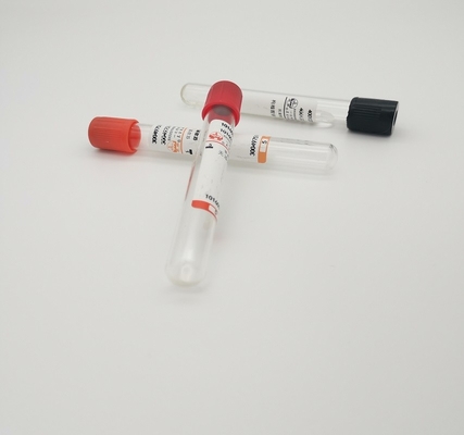 CE-ISO-zertifizierte Einweg-Vakuum-Blutentnahme-Röhre für klinische Hämatologie-Untersuchungen ohne Zusatzstoffe