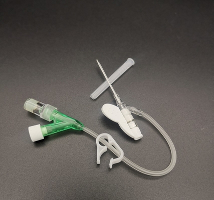 Grüne Wegwerfart Katheter-chirurgische Infusions-Bluttransfusion iv-18G Cannula-Y