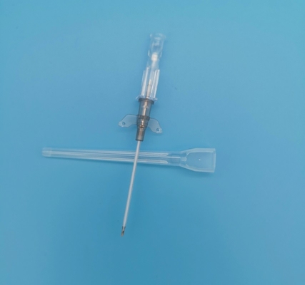 24G Gelbe Sicherheit IV Katheterkanüle mit kleinen Flügeln CE ISO