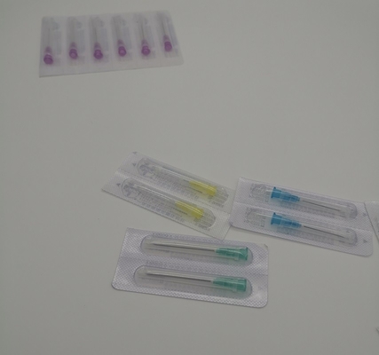 Blauer Grey Disposable Needle Syringe Inclined-Heraus-Durchmesser 1.8mm 15G für Medizin
