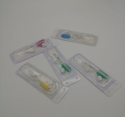 Überdruck-Art Wegwerfiv-Cannula-chirurgische Infusion 18G Y/Bluttransfusions-Grün