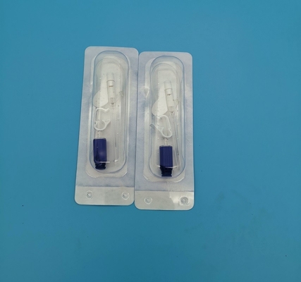 Wegwerfüberdruck-Art Iv-Cannula-Routineinfusion des schmetterlings-22G für die Erwachsenen blau