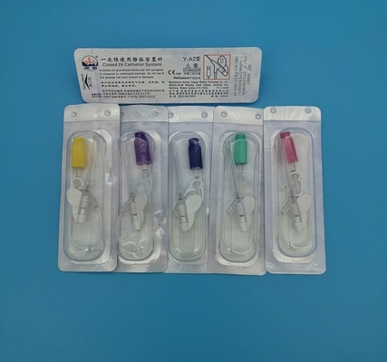 Überdruck-Art Wegwerfiv-Cannula-kleines Blutgefäß-Purpur des Schmetterlings-26G