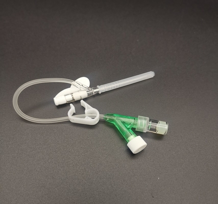 Grüne Wegwerfart Katheter-chirurgische Infusions-Bluttransfusion iv-18G Cannula-Y