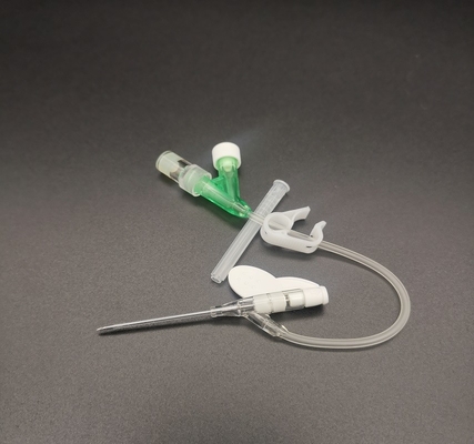 Grüne Wegwerfart Katheter-chirurgische Infusions-Bluttransfusion iv-18G Cannula-Y
