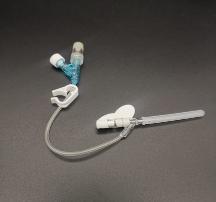 Blaue Erwachsene Wegwerf-Art des Cannula-IV Katheter-22G Y für Routineinfusion