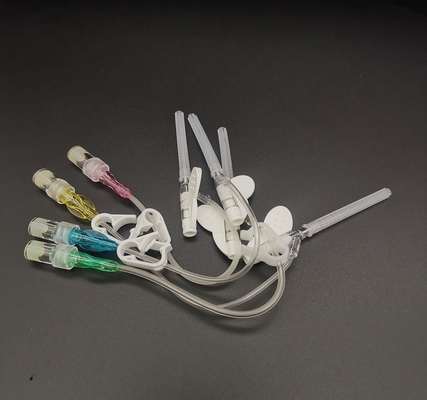 Schmetterlingsähnlicher purpurroter Katheter Iv-26G für kleine Blutgefäße