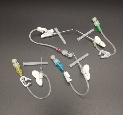Schmetterlingsähnlicher purpurroter Katheter Iv-26G für kleine Blutgefäße
