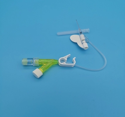 Wegwerf-24G Y gelben Iv-Katheter für pädiatrische neugeborene Infusion schreiben