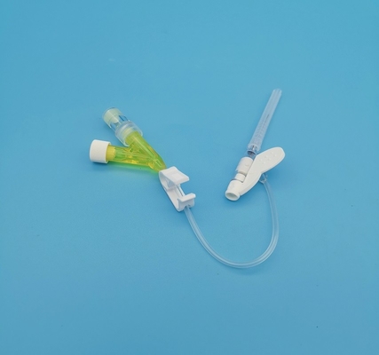 Wegwerf-24G Y gelben Iv-Katheter für pädiatrische neugeborene Infusion schreiben