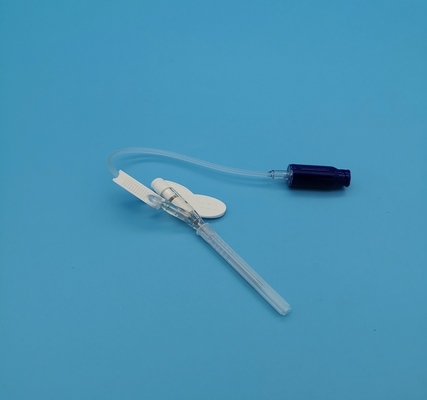 Wegwerfüberdruck-Art Iv-Cannula-Routineinfusion des schmetterlings-22G für die Erwachsenen blau