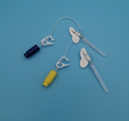 Wegwerfüberdruck-Art Iv-Cannula-Routineinfusion des schmetterlings-22G für die Erwachsenen blau