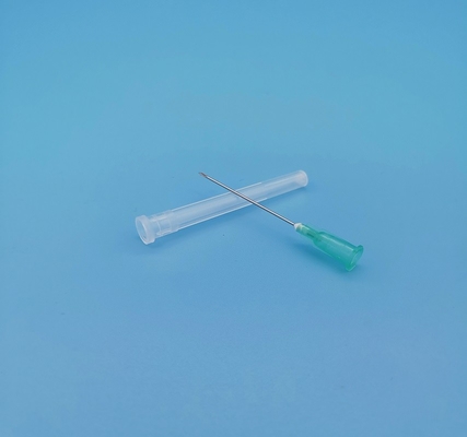 Hellgrünes chirurgisches Spritzen-Nadel-Seiten-Loch aus Durchmesser 2.1mm 14G für einzelnen Gebrauch