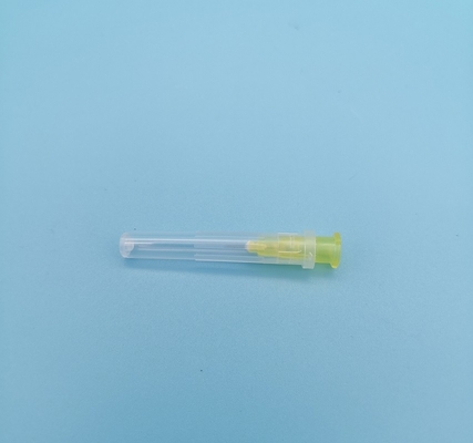 Hellgelbe Wegwerfspritzen-Nadeln geneigt für Einspritzung aus Durchmesser 2.7mm 12G