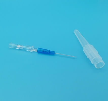 Einmalverwendbare IV-Kannelkatheter Satefy Typ Gauge 22G Tiefblau CE ISO13485