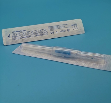 Einzelpatientenkatheter Satefy-Typ Einweg-Piercing-Nadeln 20G Rosa CE ISO13485