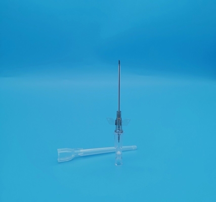 24G Gelbe Sicherheit IV Katheterkanüle mit kleinen Flügeln CE ISO